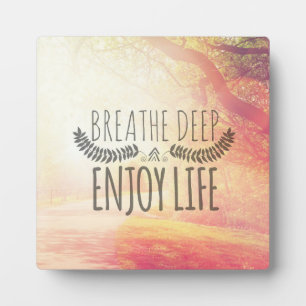 Breathe Deep Fotoplaat