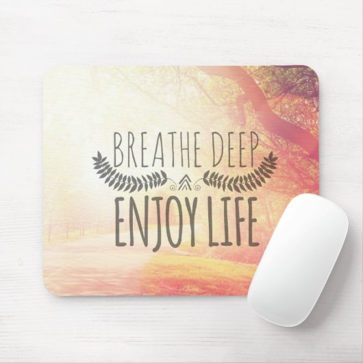 Breathe Deep Muismat (Met muis)