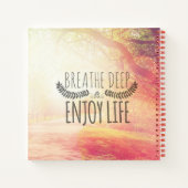 Breathe Deep Notitieboek (Achterkant)