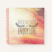 Breathe Deep Notitieboek (Voorkant)