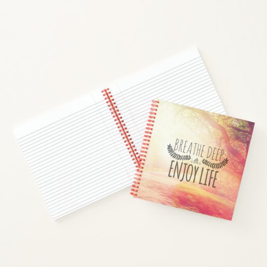 Breathe Deep Notitieboek (Binnen)
