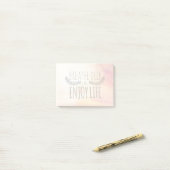 Breathe Deep Post-it® Notes (Op bureau)