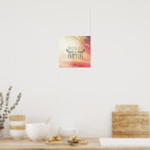 Breathe Deep Poster (Keuken)