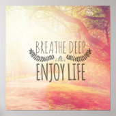 Breathe Deep Poster (Voorkant)