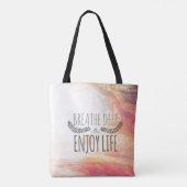 Breathe Deep Tote Bag (Achterkant)