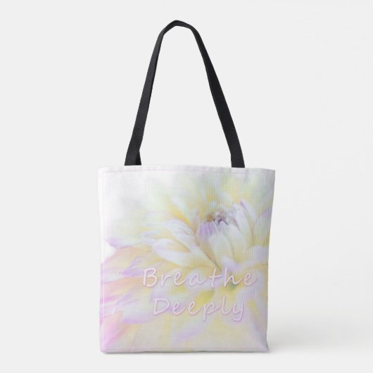 Breathe Deeply Tote Bag (Achterkant)