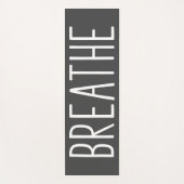 Breathe | Eenvoudige Motivatie offerte voor Boho B Yogamat (Voorkant)