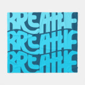 Breathe Fleece Deken (Voorkant (Horizontaal))