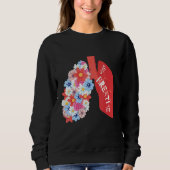 Breathe Floral Lung Respiratory Therapist RT Trui (Voorkant)