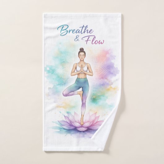 Breathe & Flow - Mindful Movement Towel Handdoek (Handdoek)