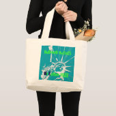 Breathe Free Bag Grote Tote Bag (Voorkant (product))