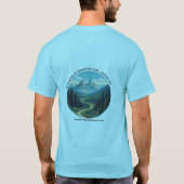 Breathe In Breathe Out Move On T-Shirt (Achterkant)