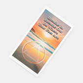 Breathe In Breathe Out Recovery Slogan Sunrise Servet (Hoek)