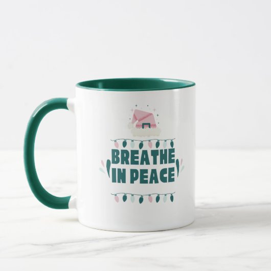 “Breathe in Peace” Minimalist Zen Mug Mok (Links)
