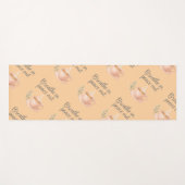 Breathe In, Peace Out Yoga Mat (Voorkant (horizontaal))