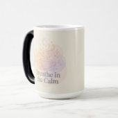 Breathe In The Calm Morphing Mug Magische Mok (Voorkant links)