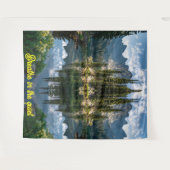  Breathe In: Tranquil Island Reflections Wandkleed (Voorkant (horizontaal))