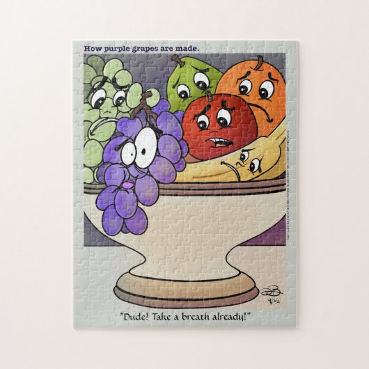 Breathe Jigzaag Puzzle Legpuzzel (Verticaal)