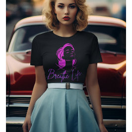 Breathe Life Mandala Zen Therapie T-shirt