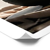 Breathe Luxury Mindfulness Redactioneel Grafisch  Poster (Hoek)