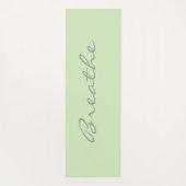 Breathe Modern Script Yogamat (Achterkant)