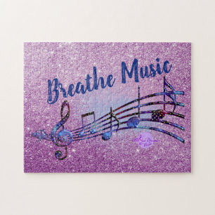 Breathe Music - MoonDreams Music Logo Legpuzzel