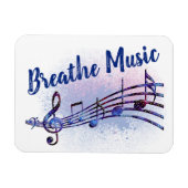 Breathe Music MoonDreams Music Logo Magneet (Horizontaal)