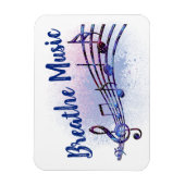 Breathe Music MoonDreams Music Logo Magneet (Verticaal)