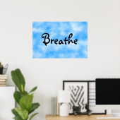Breathe Poster (Thuiskantoor)