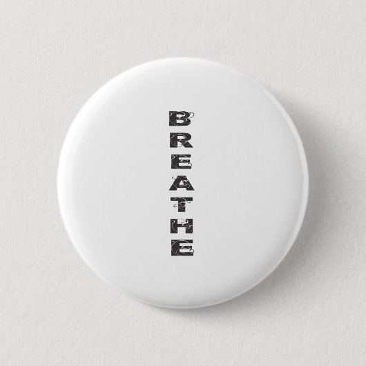 Breathe Ronde Button 5,7 Cm (Voorkant)