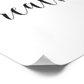 Breathe Typography Motivational Quote, Zen Relax Poster (Hoek)