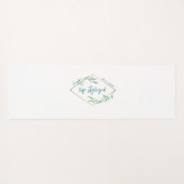 "Breathe" Yoga Mat met Skye Uitzicht Split Tail Lo (Achterkant (horizontaal))