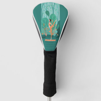 Breathe Yoga Super Yoga Girl Golfheadcover