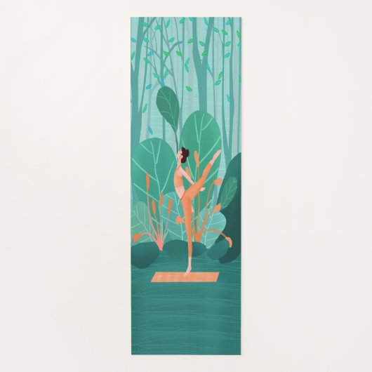 Breathe Yoga Super Yoga Girl Yogamat (Voorkant)