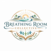 Breathing Room Collective Logo Sticker (Voorkant)