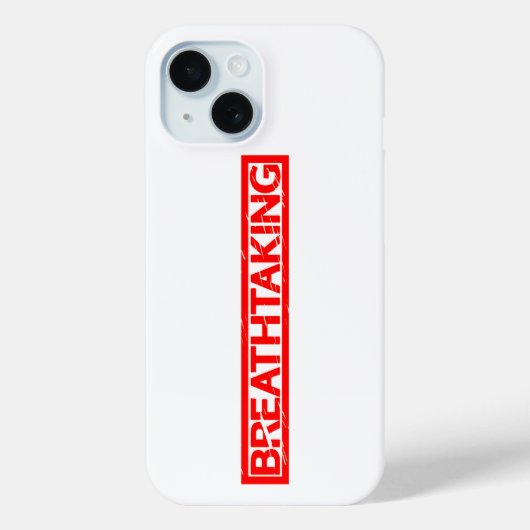 Breathonstempel Case-Mate iPhone Case (Achterkant)