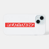 Breathonstempel iPhone 15 Case (Achterkant horizontaal)