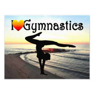 BREATHTAKING GYMNASTICS ONTWERP FOTO AFDRUK