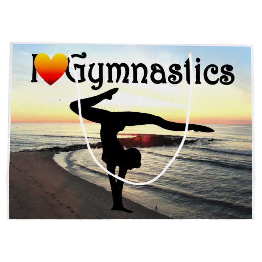 BREATHTAKING GYMNASTICS ONTWERP LARGE CADEAUTASJE (Achterkant)