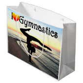 BREATHTAKING GYMNASTICS ONTWERP LARGE CADEAUTASJE (Achterkant Gekanteld)