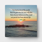 BREATHTAKING JOHN 3:16 SUNRISE FOTOPLAAT (Voorkant)