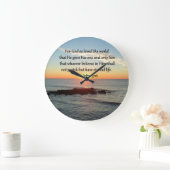 BREATHTAKING JOHN 3:16 SUNRISE GROTE KLOK (Huis)