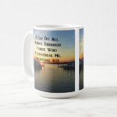 BREATHTAKING PHILIPPIANS 4:13 SCRIPTURE KOFFIEMOK (Voorkant links)
