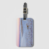 Breathtaking View White Sands National Park Bagagelabel (Voorkant (verticaal))