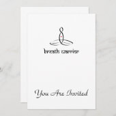 Breator - Black Sanskrit stijl Kaart (Voorkant / Achterkant)