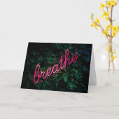 Breator Curved Word Art Street 3D Art  Signa Kaart (Gele Bloem)