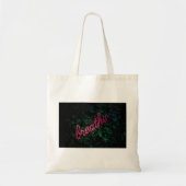 Breator Curved Word Art Street 3D Art Signa Tote Bag (Voorkant)