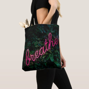 Breator Curved Word Art Street 3D Art  Signa Tote Bag