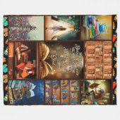 Breator Deep omdat niemand je ooit zal begrijpen Fleece Deken (Voorkant (Horizontaal))