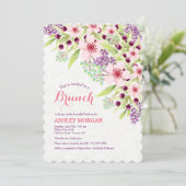 Breator of Spring Invitation Kaart (Staand voorkant)